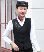 职业装正装商务修身通勤背心马甲52-207图3