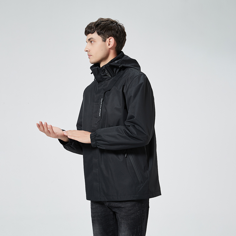 户外软壳衣冲锋衣三合一两件户外套夹克防风防水登山服情侣款KM-SW9970图4