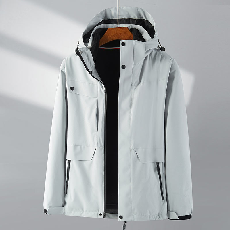 150D机械弹户外三合一冲锋衣运动登山服外套W02-009图2