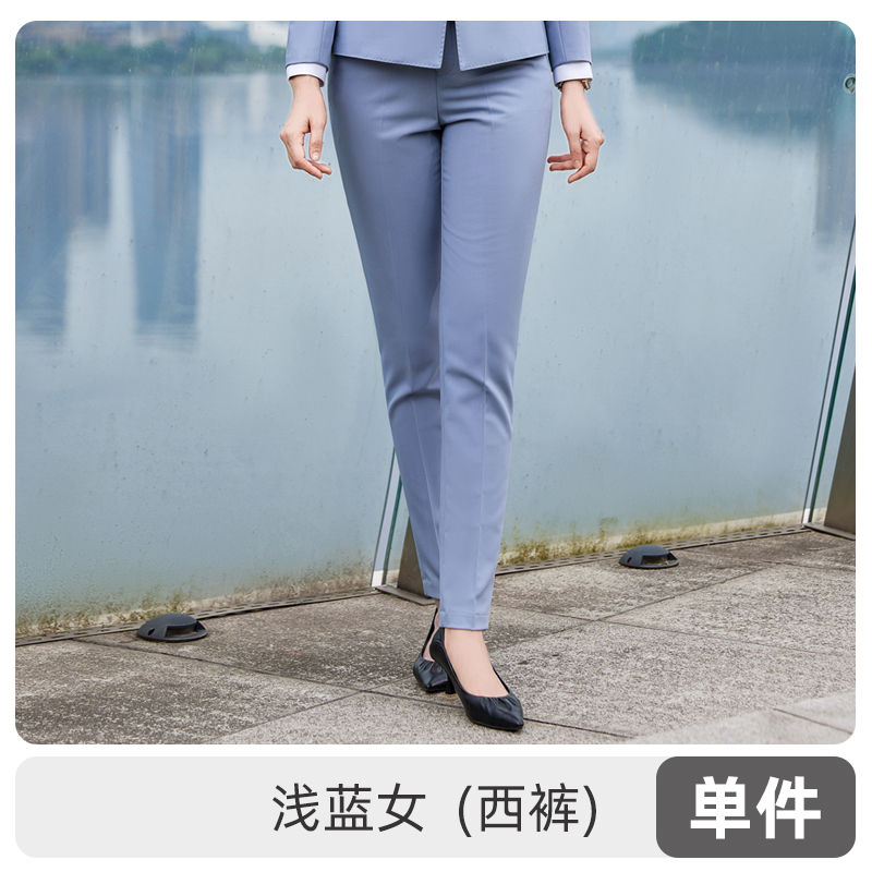 商务职业修身西裤女款81-6697图5