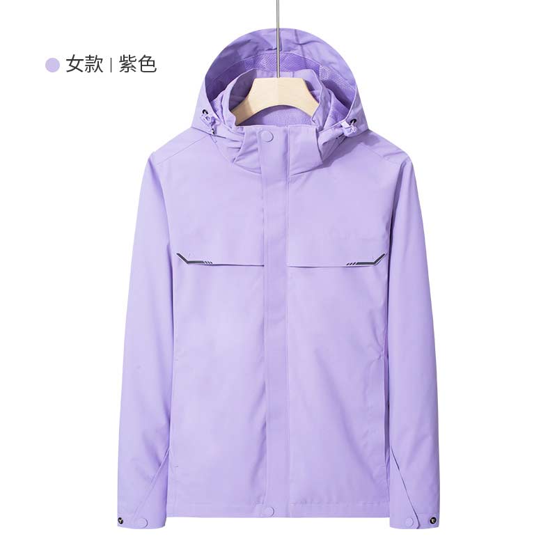 冬季户外外套三合一可拆卸防风防水冲锋衣女款KV-99899图3