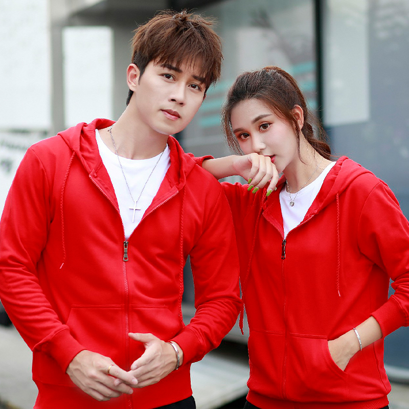 280g纯棉大毛圈拉链卫衣通款YZ03-S07图6