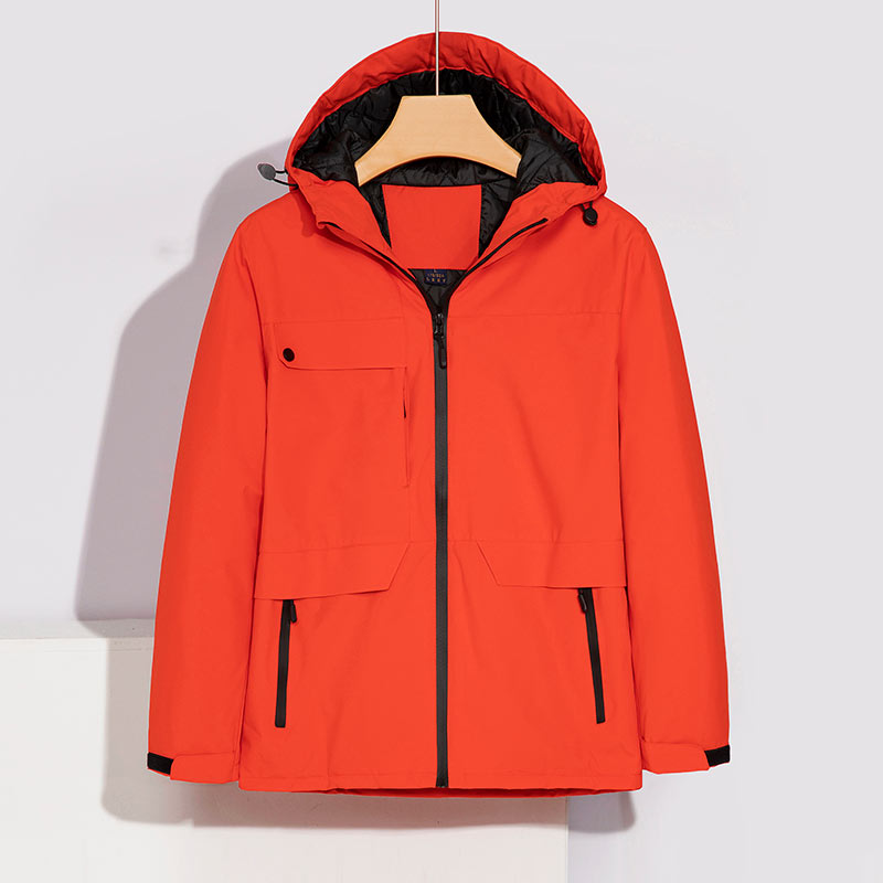 户外运动单层冲锋衣机械弹防水登山服外套通款YZ01-008图4