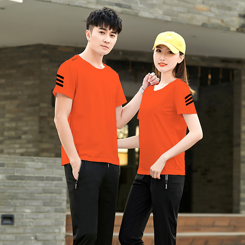 180g户外跑步休闲运动套装男女款KC3-2019A图5