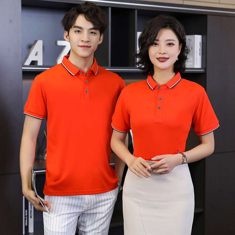 200g翻领短袖POLO衫通款H04-99213图7