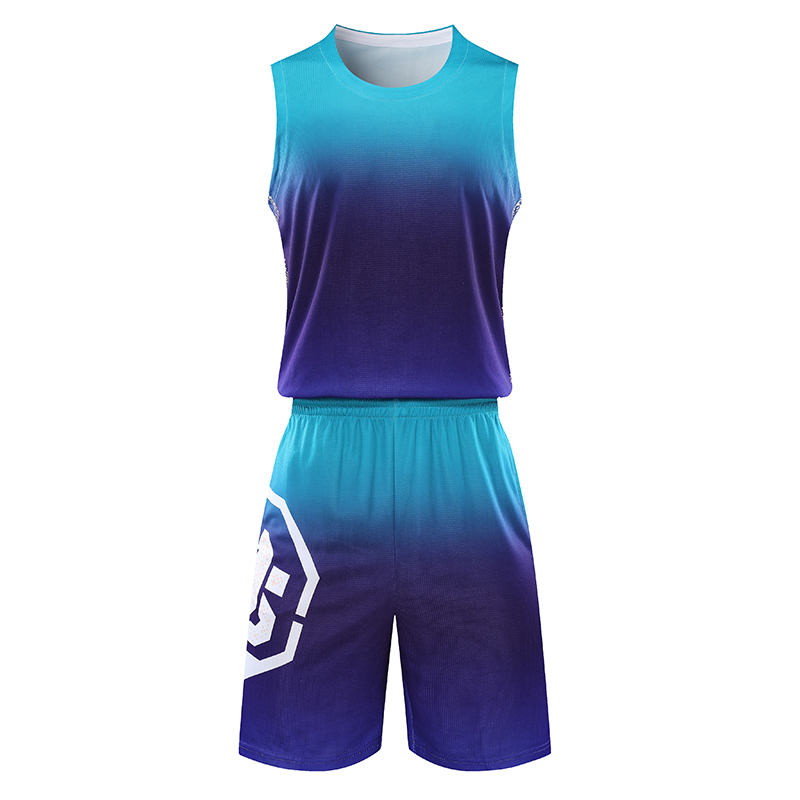 160g速干渐变篮球服套装亲子装210-B207图6