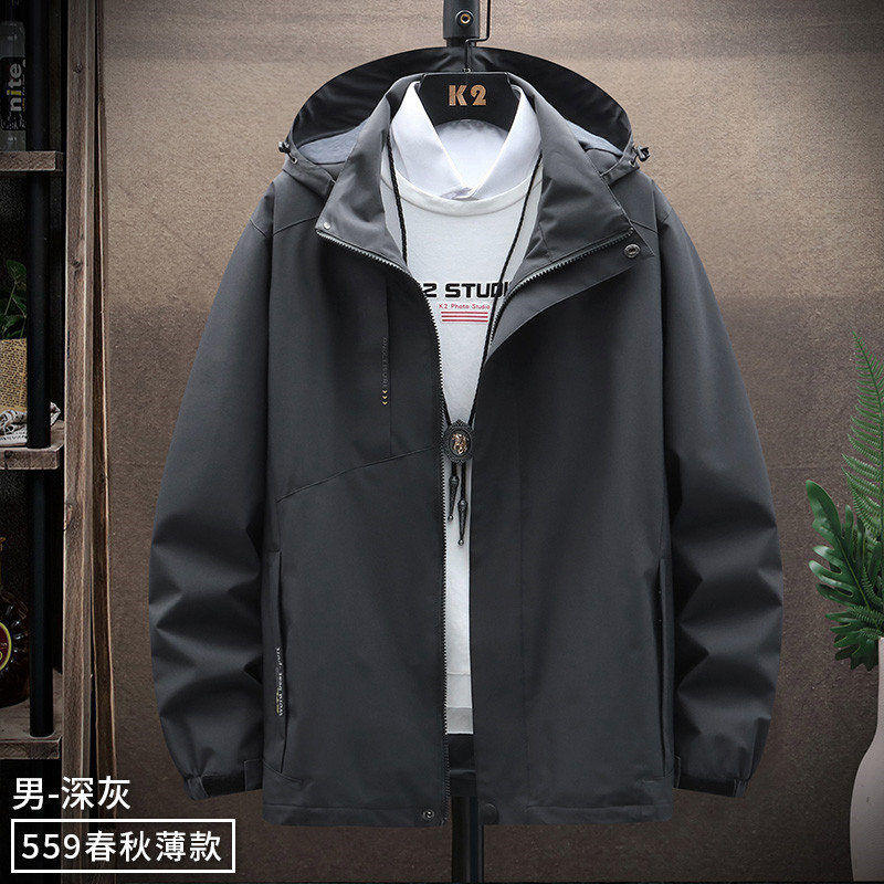 春秋单层冲锋衣KE2-559图2