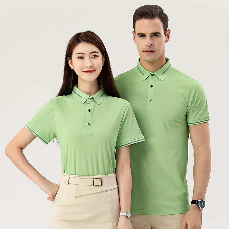 休闲翻领短袖POLO衫通款GJ29-9102图5