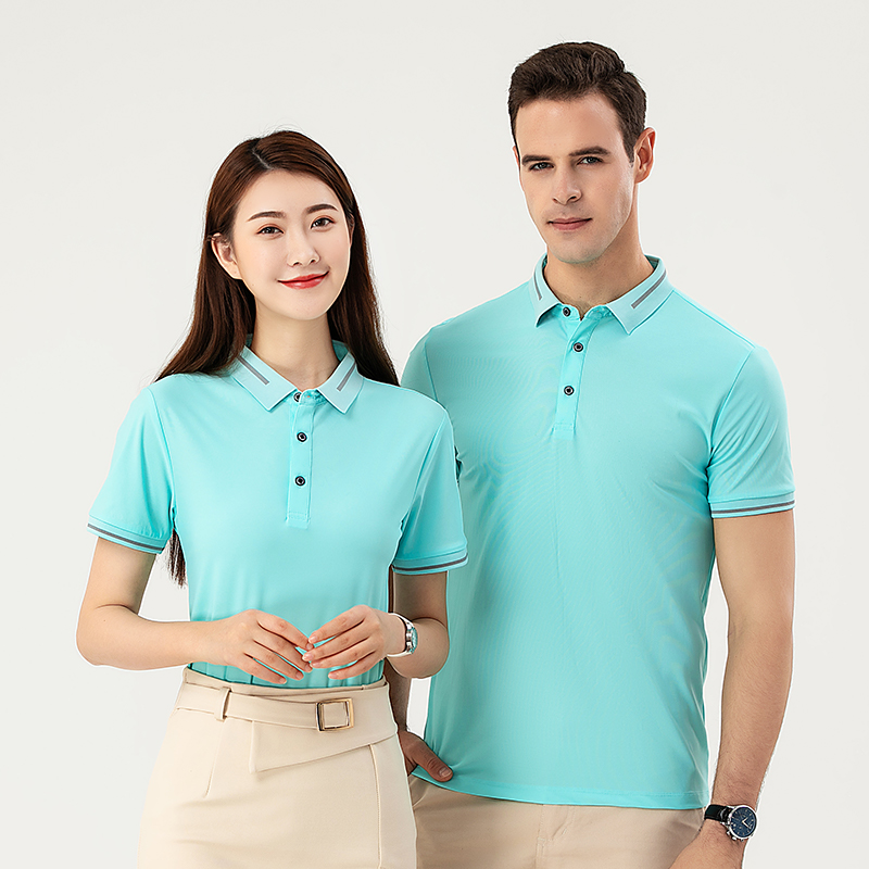 休闲翻领短袖POLO衫通款GJ29-9102图7
