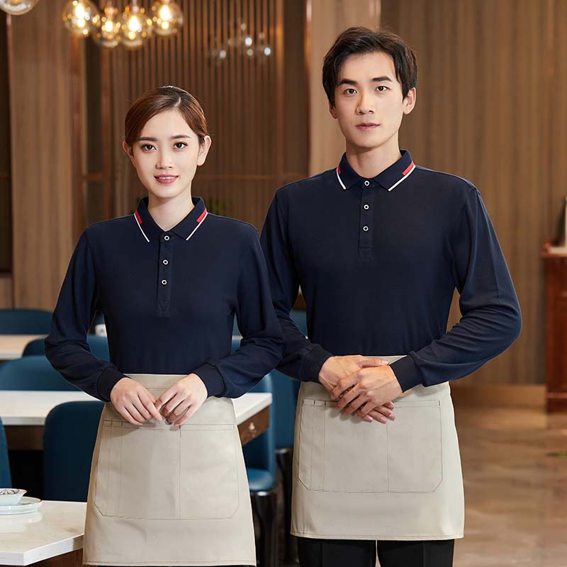 长袖翻领服务员工作服SGQ-2020-60图6