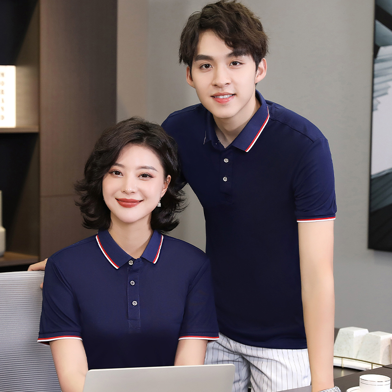 200g翻领短袖POLO衫通款H04-2156图14