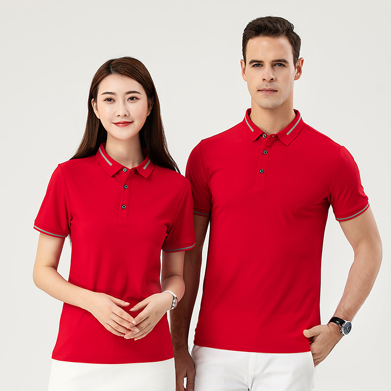 休闲翻领短袖POLO衫通款GJ29-9102图4