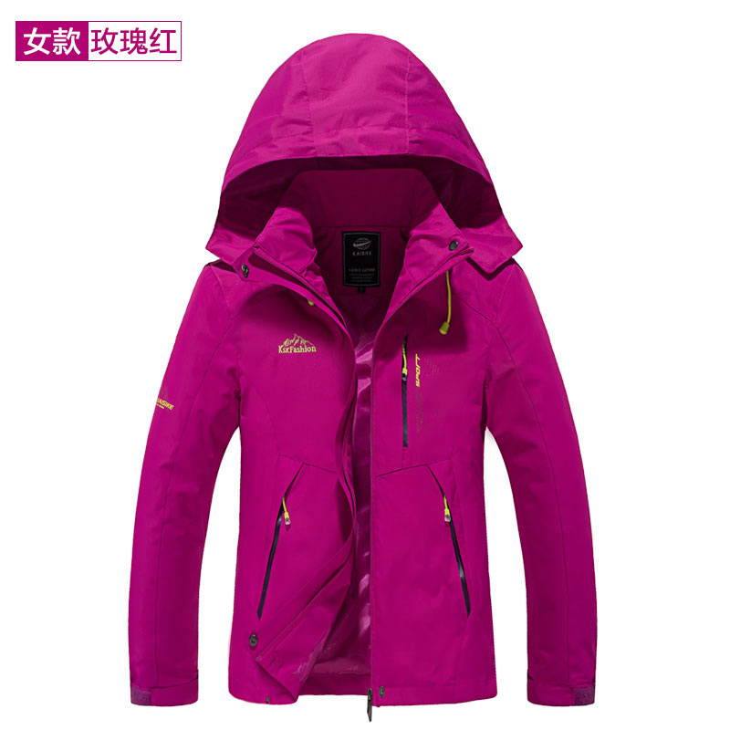 轻薄防水户外单层冲锋衣女款KP-16618女款图5