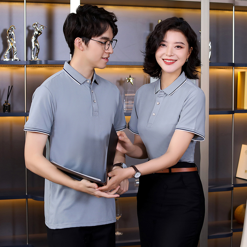 200g翻领短袖POLO衫通款H04-2156图9