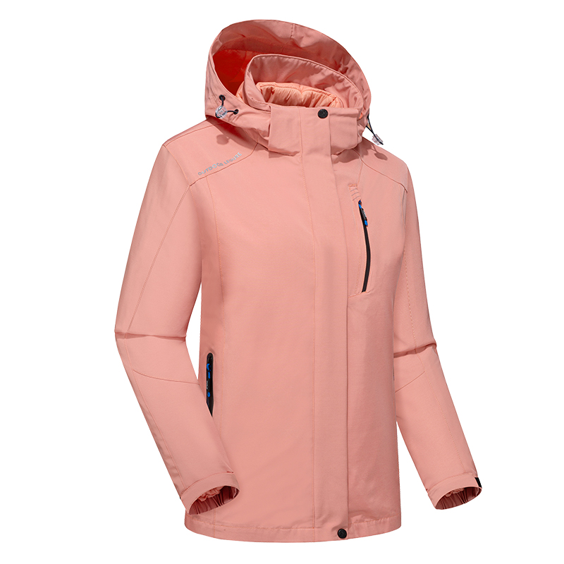 户外软壳衣冲锋衣三合一两件套夹克防风防水情侣登山服KM-LB2251图10