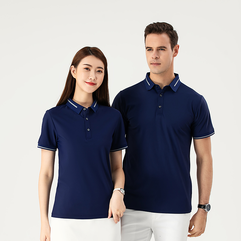休闲翻领短袖POLO衫通款GJ29-9102图6