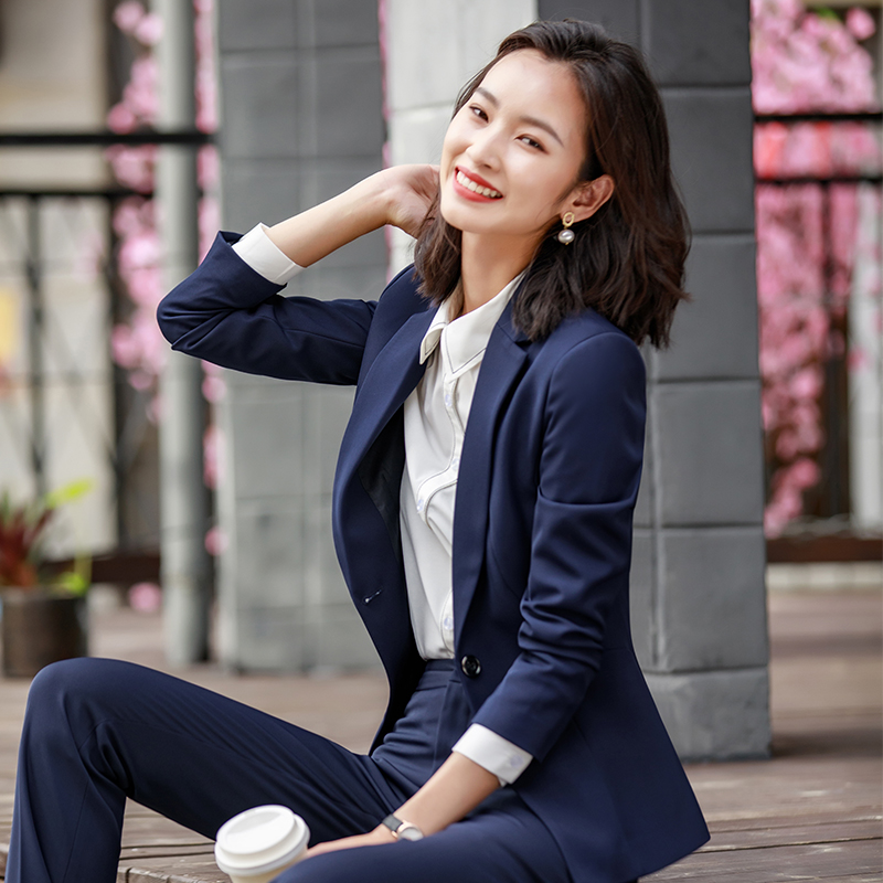 厚网纹商务白领时尚职业西装外套女款DY5-1712外套女图2