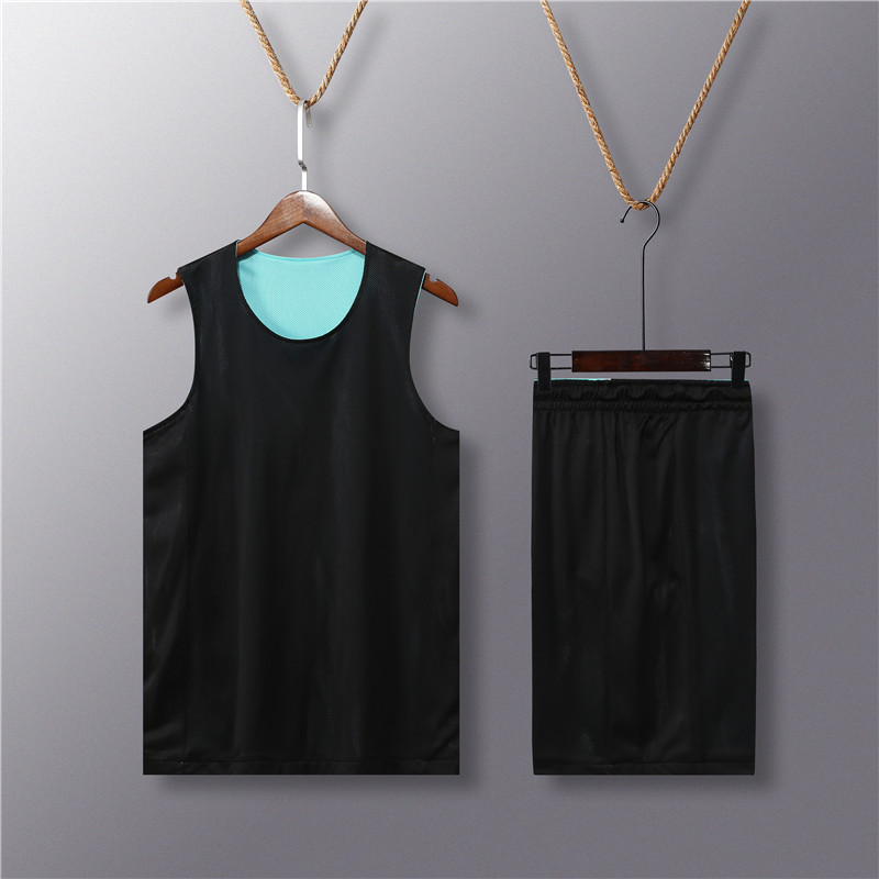 透气速干篮球服套装210-B308成人图5