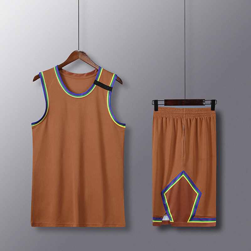 运动速干篮球服套装通款YA-7052图4