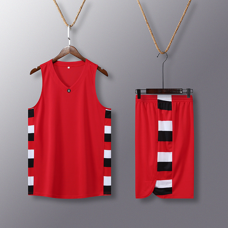 比赛团队服速干篮球服套装GM6-83611成人图3