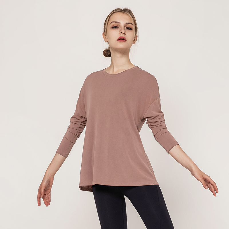 运动健身服瑜伽服速干长袖T恤Z07-T190607图3