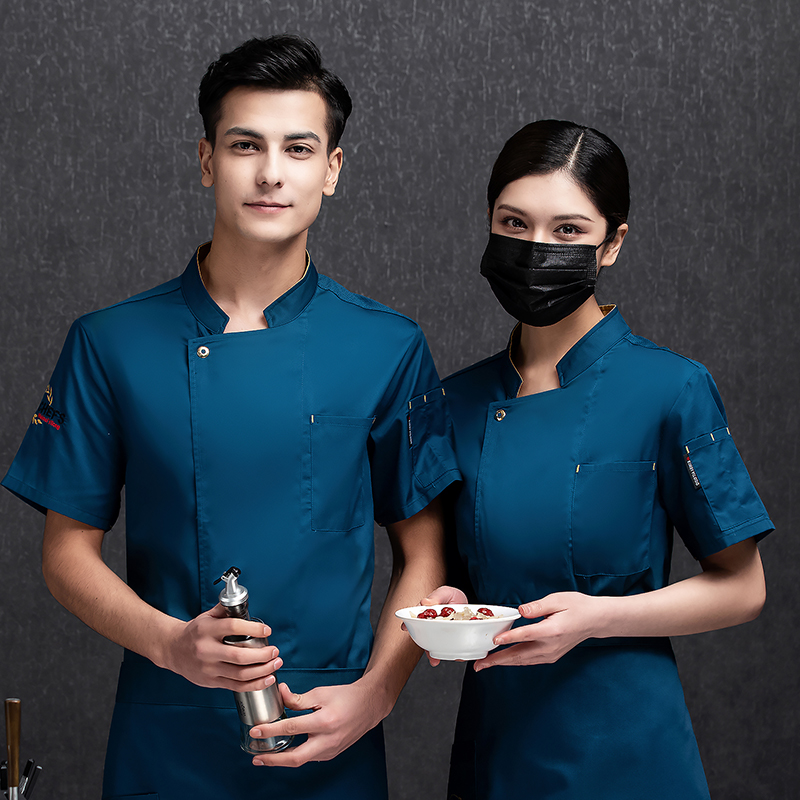 大丰收短袖酒店厨师服上衣H20-C21-581图6