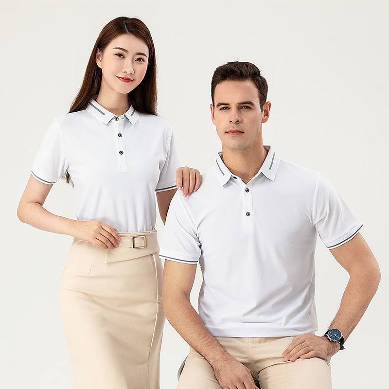 休闲翻领短袖POLO衫通款GJ29-9102图2