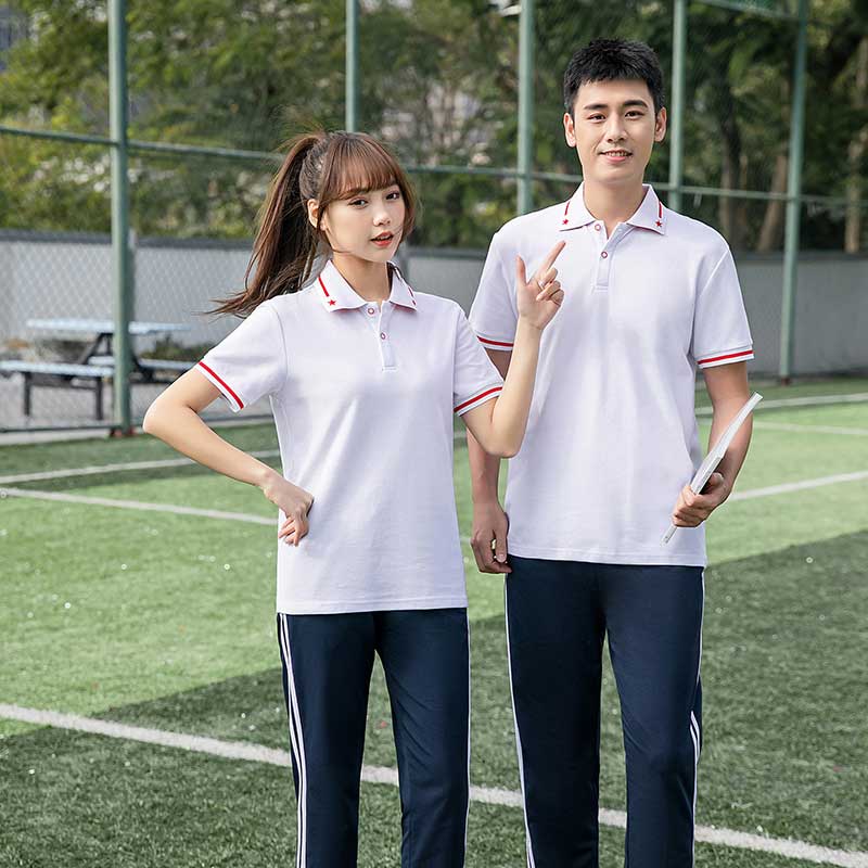 珠地短袖校服套装KA-406-2089图2