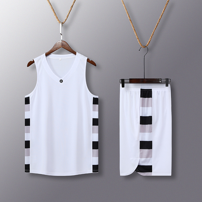 比赛团队服速干篮球服套装GM6-83611成人图2