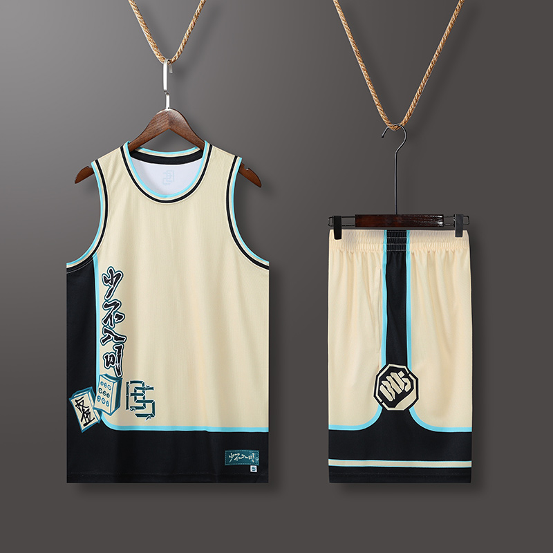 休闲运动速干篮球服套装通款YA-7072图7