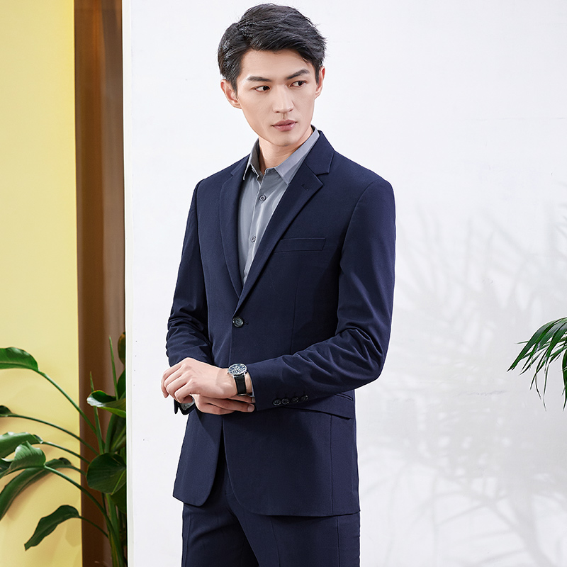 商务休闲二扣西服外套男款188-690-2男外套图3