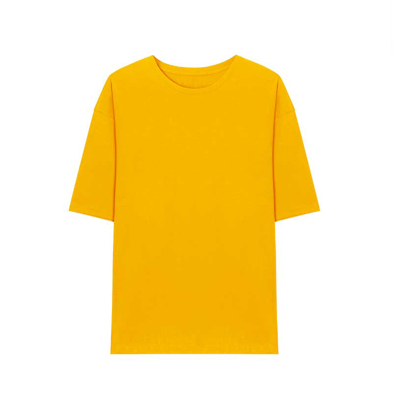 180g21支落肩圆领短袖T恤衫通款L15-2125图7