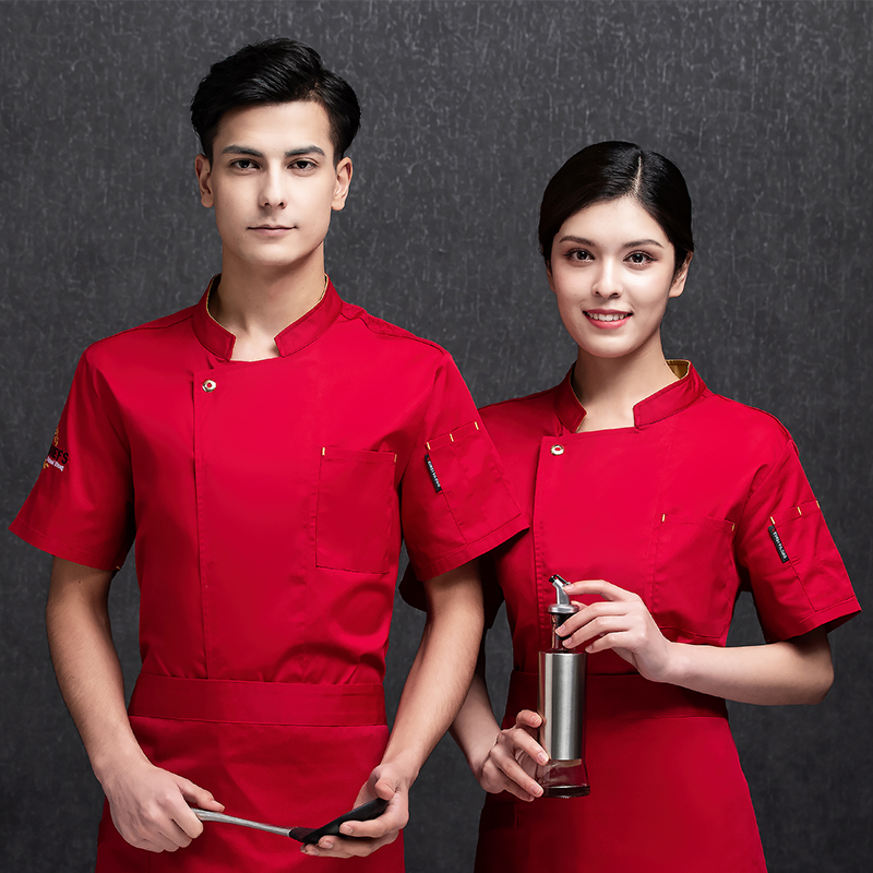 大丰收短袖酒店厨师服上衣H20-C21-581图3