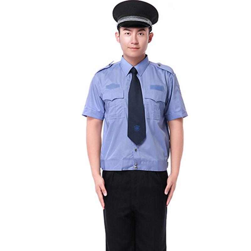 斜纹棉保安短袖衬衣+裤子C06-N001图3