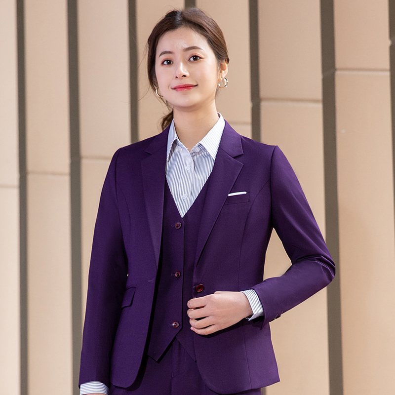 商务职业一扣西装外套男女款81-9933外套图20