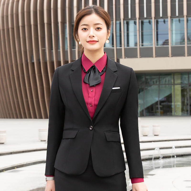 商务职业一扣西装外套男女款81-9933外套图21