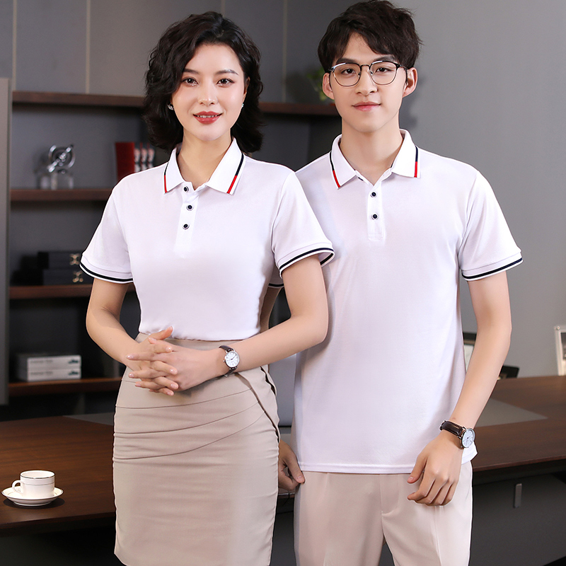 200g洛卡翻领短袖POLO衫通款H04-2180图2