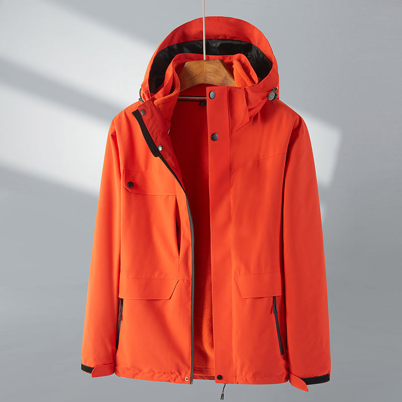 150D机械弹户外三合一冲锋衣运动登山服外套W02-009图6