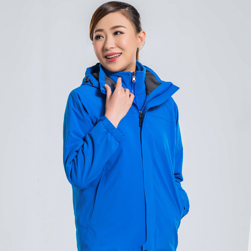 抗寒耐磨机械弹三合一冲锋衣女款T04-03087女图4