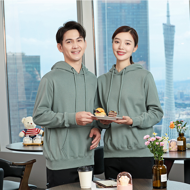 600g复合摇粒绒厚款连帽卫衣通款H17-715图8