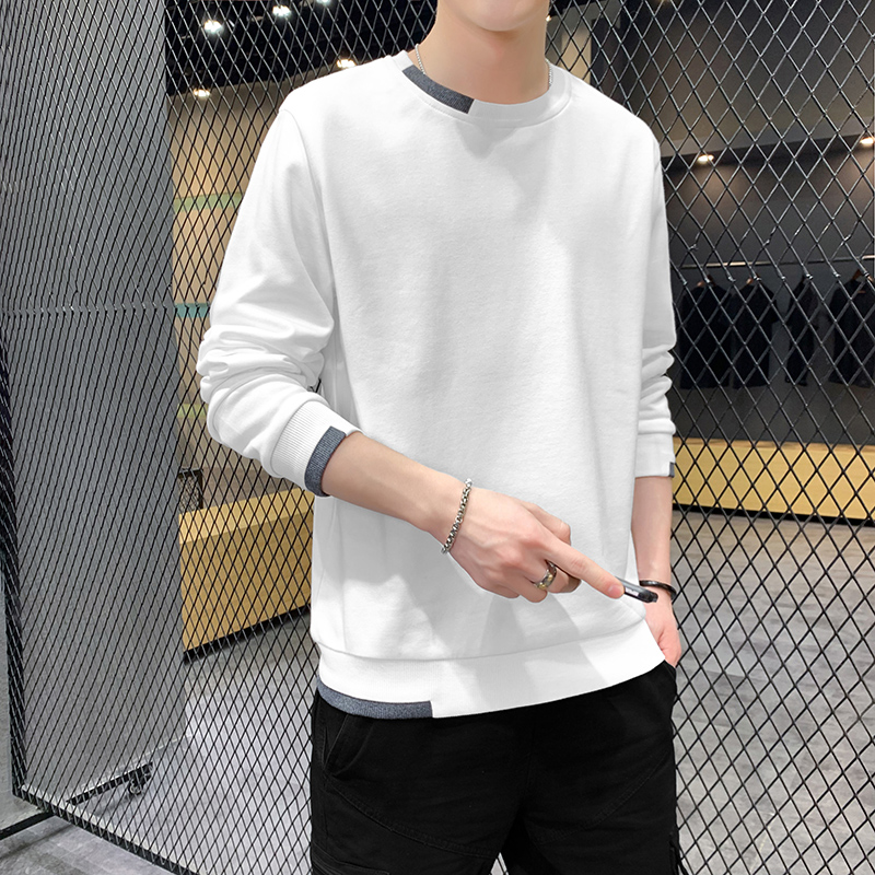 拼接圆领套头卫衣通款KW-5346图2