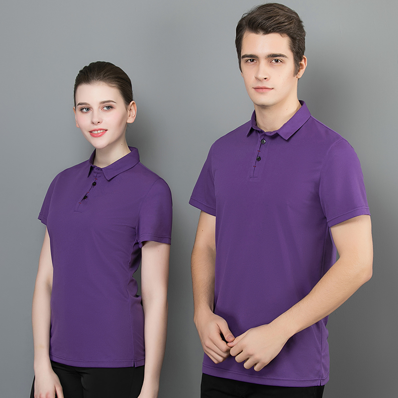 纯色三扣POLO衫H02--8962-8965图2
