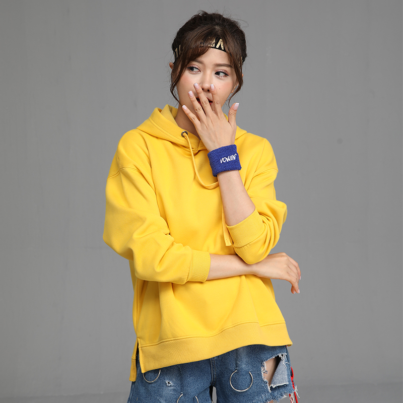复合绒潮流百搭带帽卫衣女款L06-ZC002女款图6