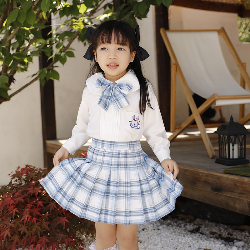 日系JK制服儿童校服短裙女款150-M030图2