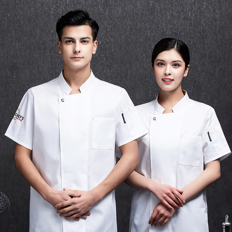 大丰收短袖酒店厨师服上衣H20-C21-581图2