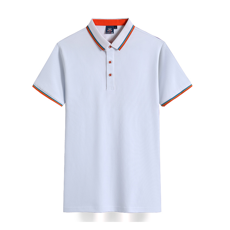 190g50支罗纹翻领短袖POLO衫男女款31-1895图2