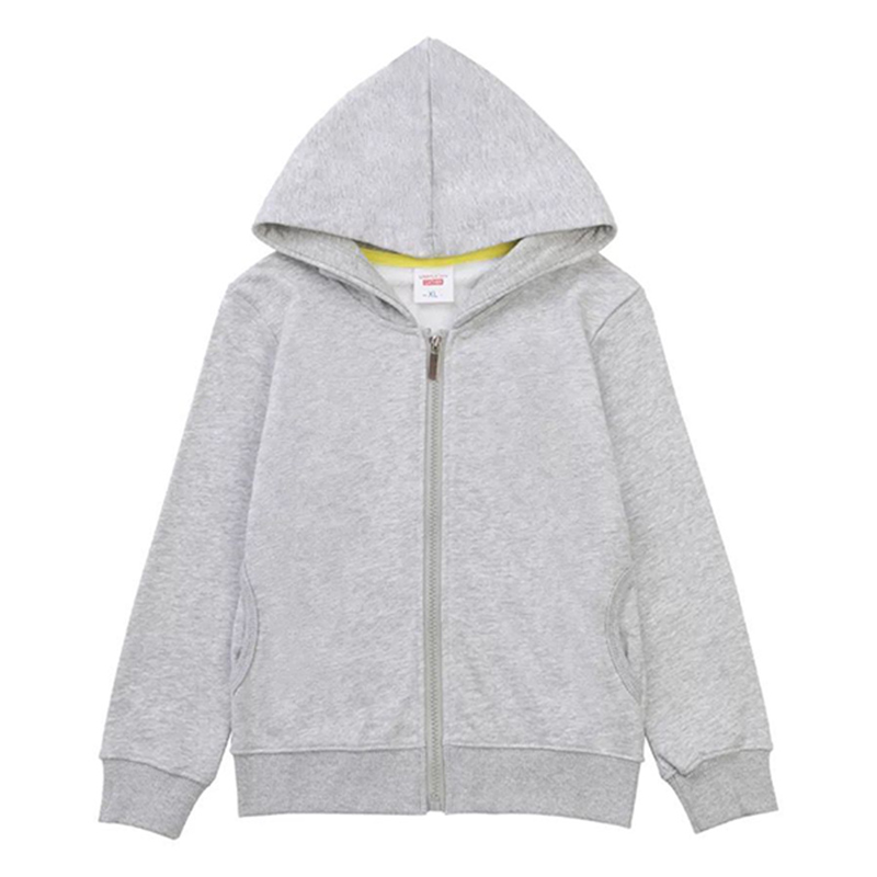 350g毛线圈薄款连帽拉链卫衣童款D29-A24图6