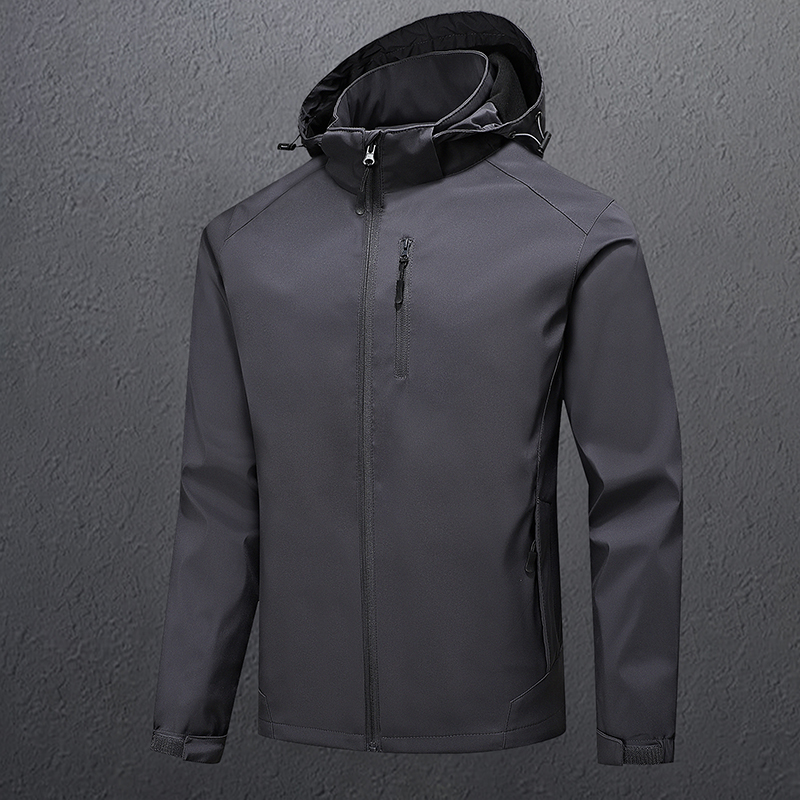 休闲户外运动防风登山服外套冲锋衣情侣款KM-KSL-228图2