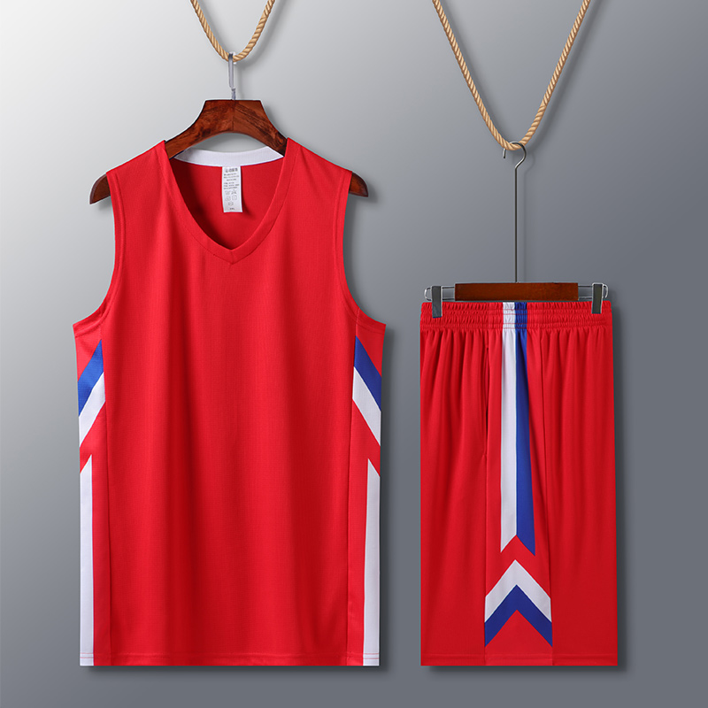 团队服运动速干篮球服套装GB4-3099成人图3