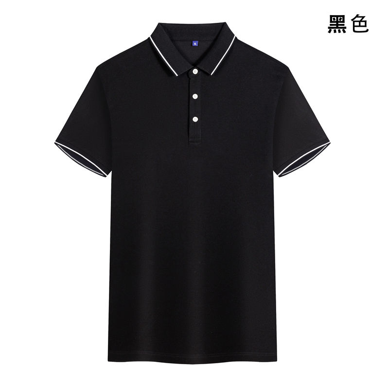215克六角珠蜂窝棉做A5级抗菌二级领短袖POLO衫GJ22-W2图2